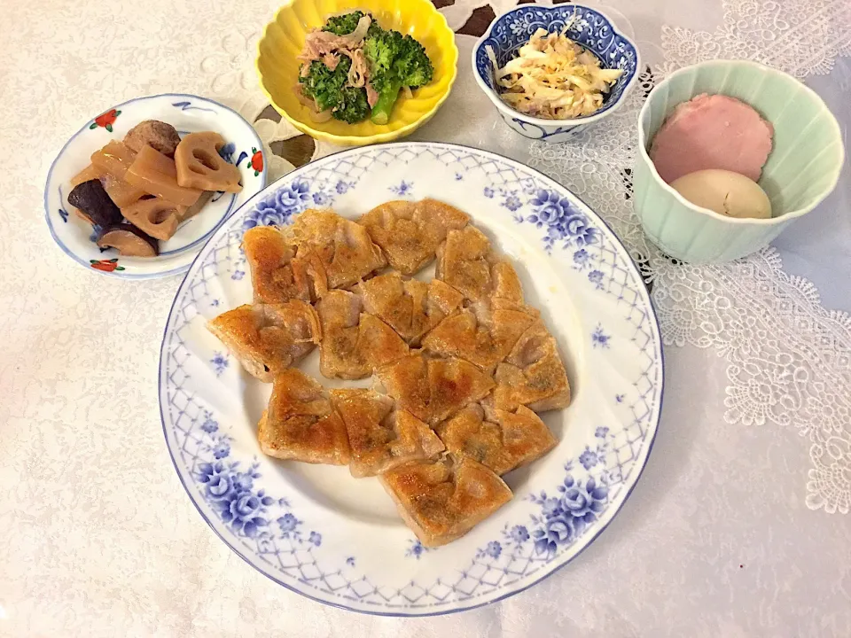 点天餃子🥟の朝ごはん|もなかさん