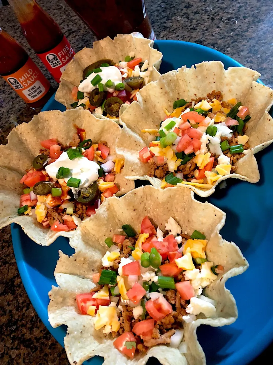 Chicken & Turkey Taco Salads|Tawanjaさん