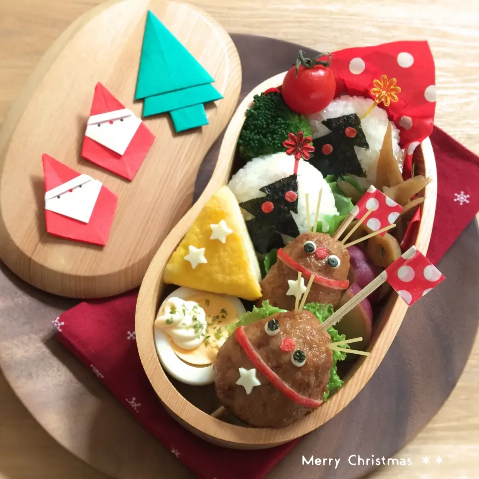 クリスマス弁当☆トナカイ|yokkoiroさん