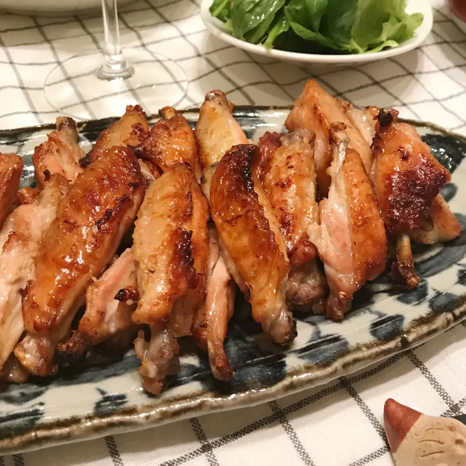 鶏手羽中の照り焼き|麻紀子さん