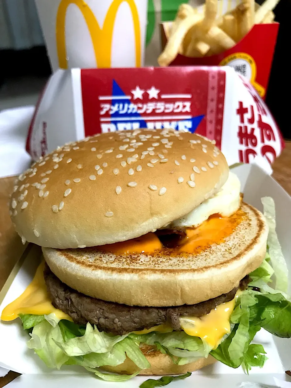 アメリカンデラックス🇺🇸
デラックスバーベキュービーフ🍔|るみおんさん