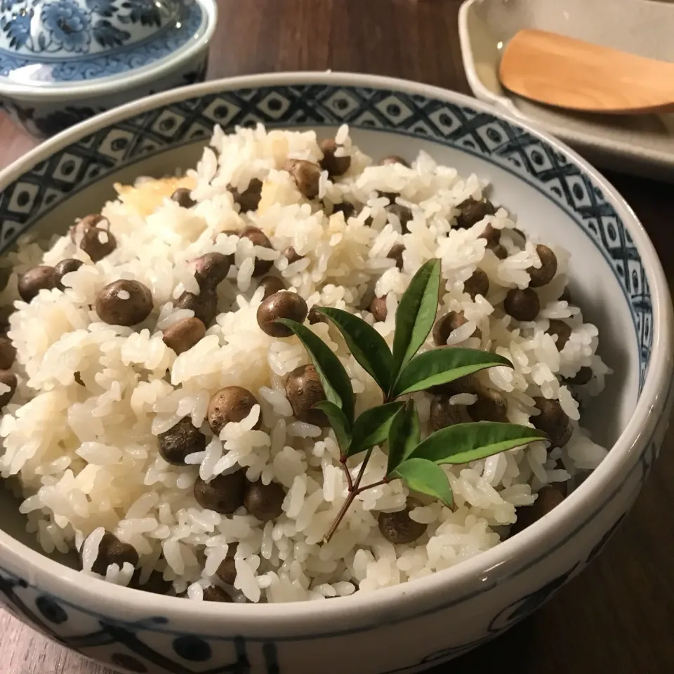 Snapdishの料理写真:むかごご飯|kayoさん