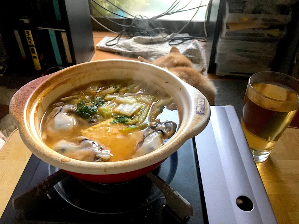 Snapdishの料理写真:広島差大粒牡蠣鍋|Tarou  Masayukiさん