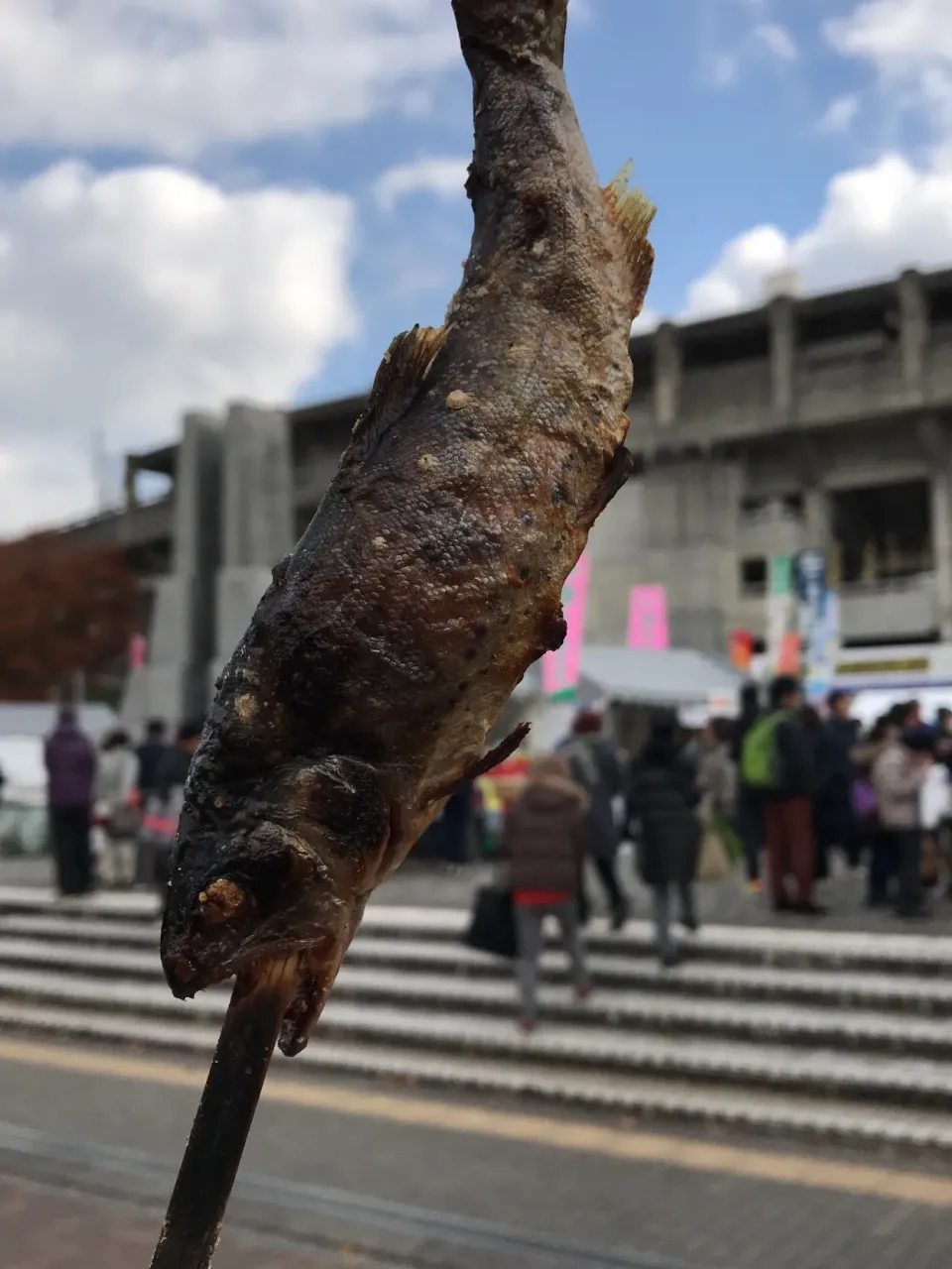 やまめ焼き（市町駅伝の物産展）|まさとさん