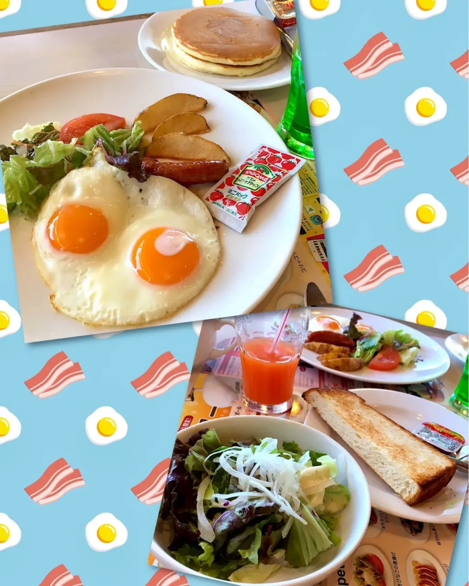 Snapdishの料理写真:ジョナサン モーニング☀️|みなさん