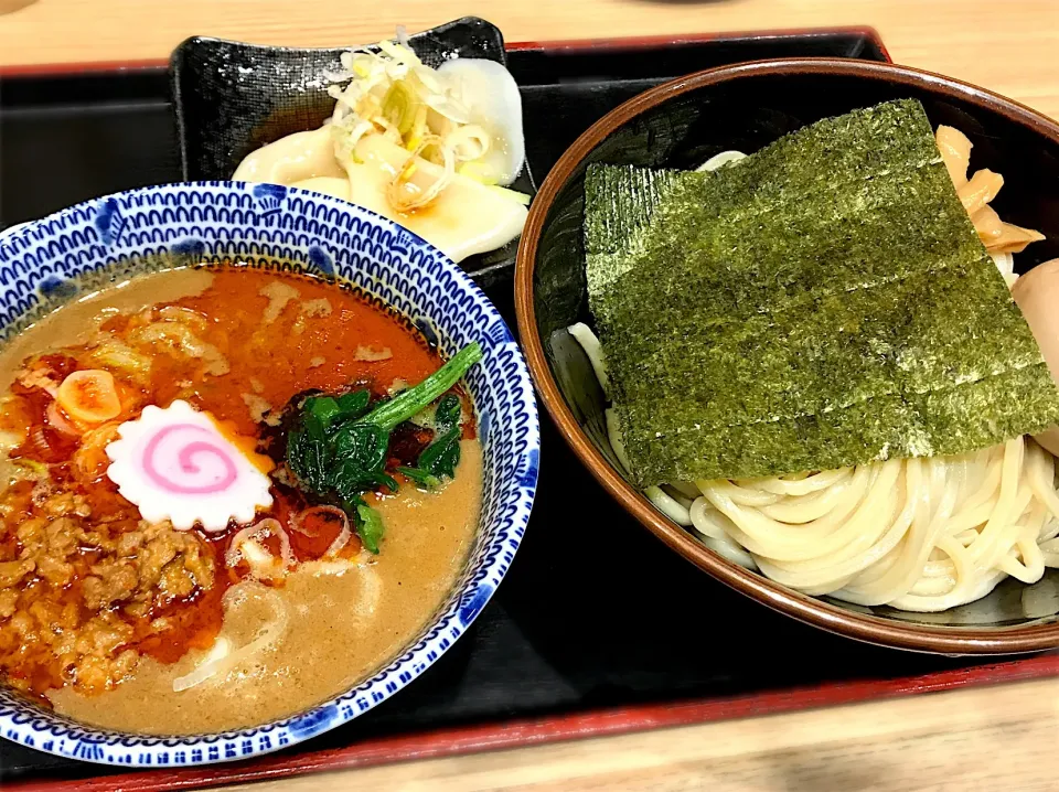 担々つけ麺+水餃子|toshi,I🍴さん