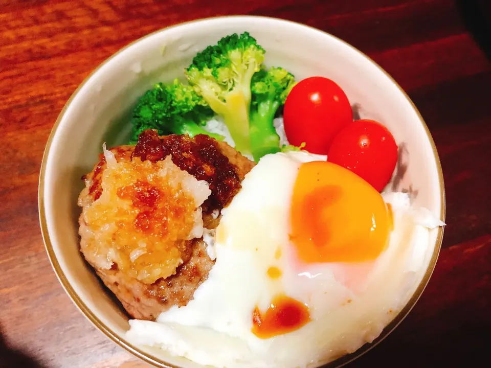 ＊和風ロコモコ丼＊ #和風ロコモコ丼  #ロコモコ丼  #おうちカフェ|＊ティンク＊さん