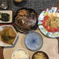 #鯛のアラ煮#焼きなす#大根と長ねぎの煮物|あゆ美さん