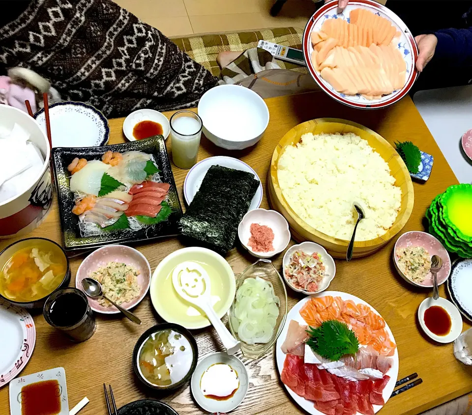 #誕生日 #手巻き寿司|ゆさん