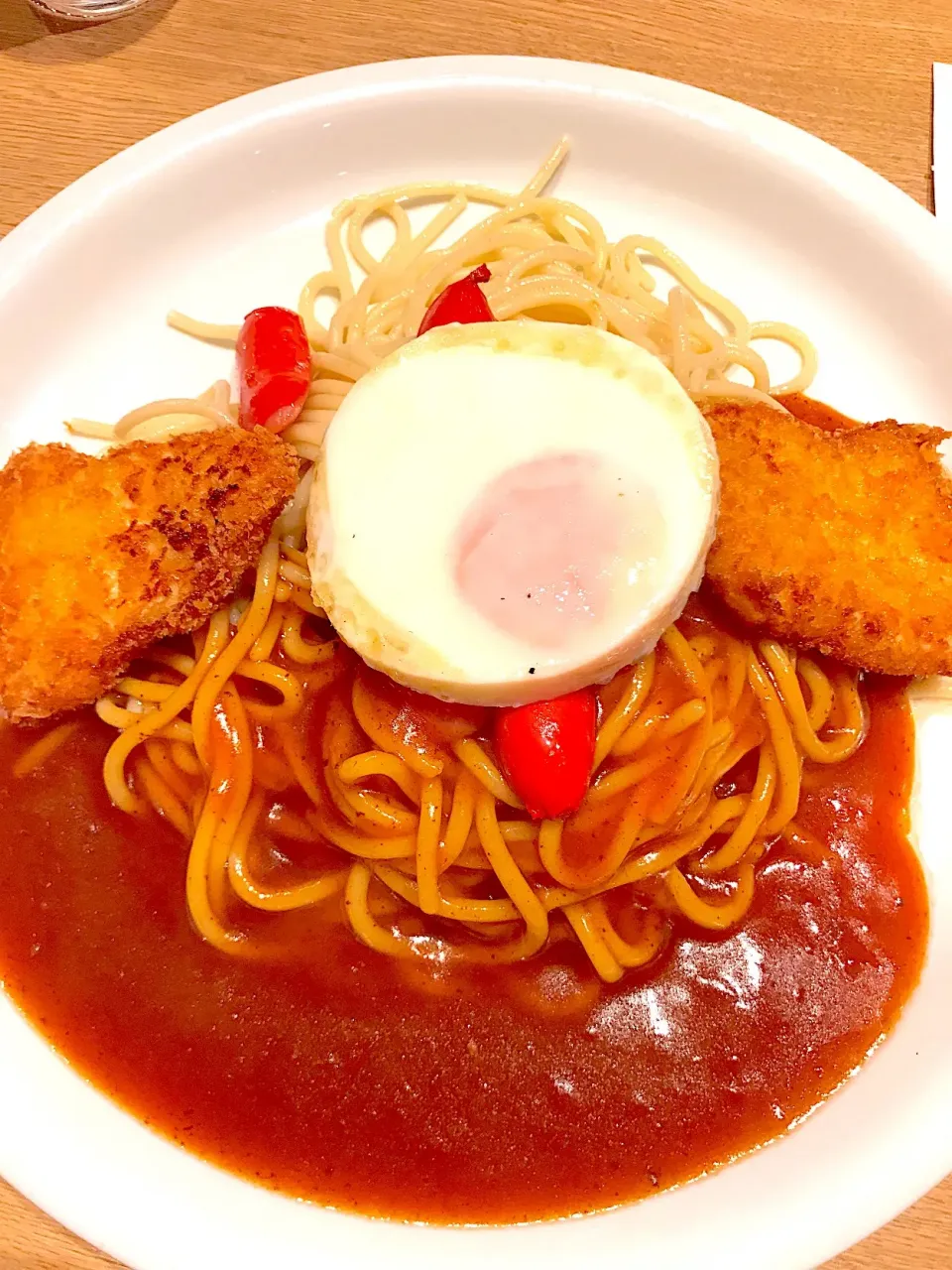 あんかけパスタ
#チャオ
#バイキング|ATSUMIさん