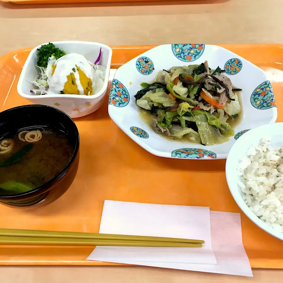 青菜と豚肉の香り炒め＼(^o^)／|すかラインさん