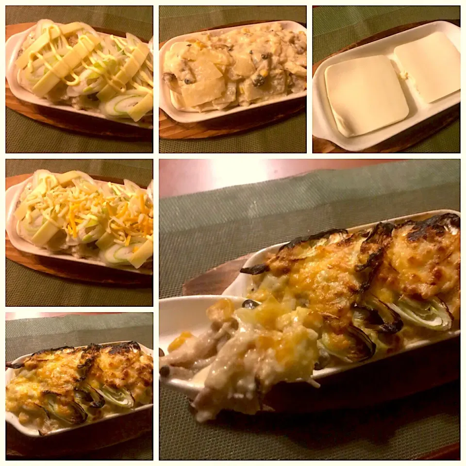 momozail's Creamy gratin of tofu&radish♨けいさんの大根&豆腐のｸﾘｰﾐｰｸﾞﾗﾀﾝ|🌈Ami🍻さん