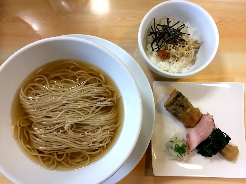 ガチ麺道場さんで、真鯖とサバ煮干しの中華そば〜♡|いく❤️さん