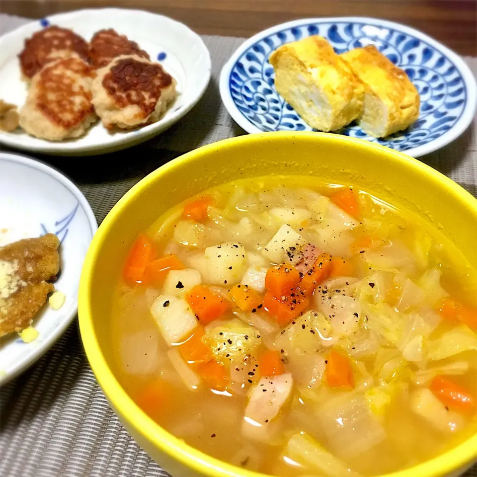 志麻さんレシピ 農家の野菜スープ
ガッテンの卵焼き|たまさん