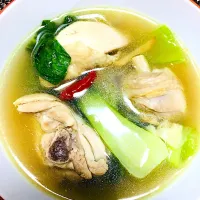 Tinolang manok ( i put bok choy instead of papaya )( Pilipino dish)|cake_28さん