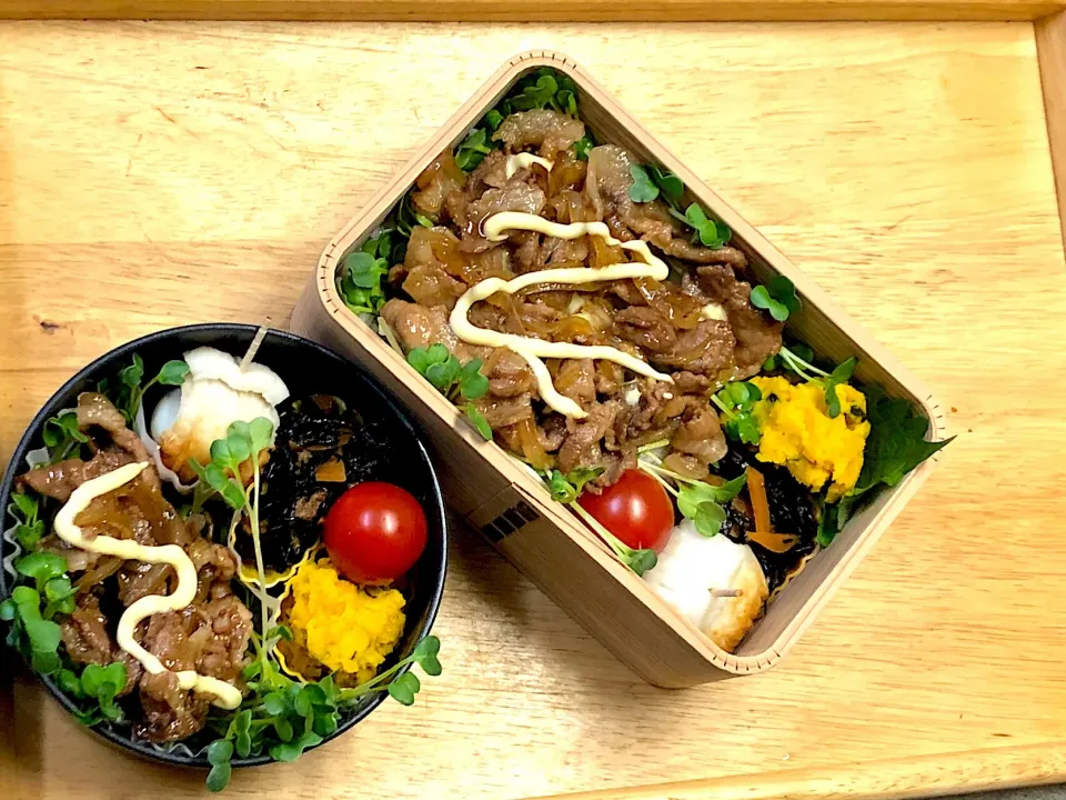 豚照り丼 弁当|弁当 備忘録さん