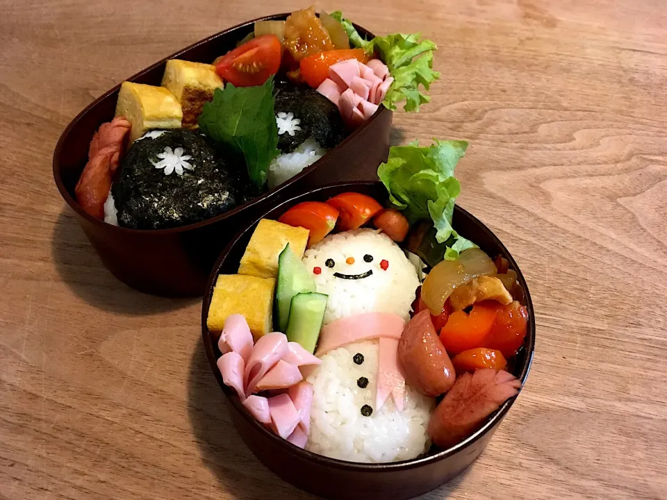 雪だるま⛄️❄️お弁当🍱|noⓂ︎さん