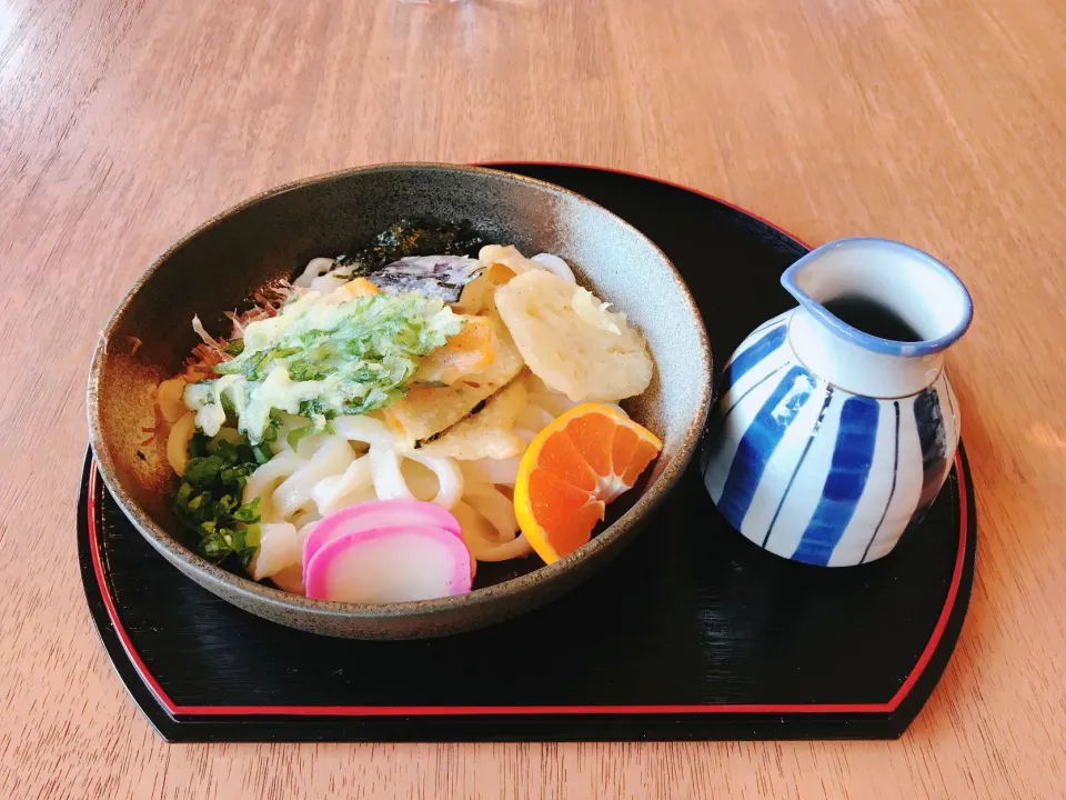 野菜天ぶっかけうどん|ちゃみこさん