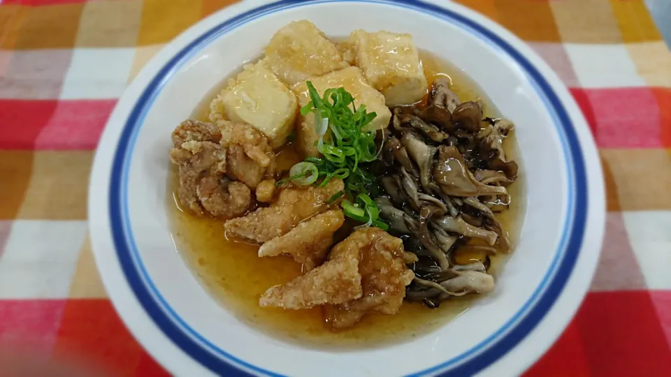 豆腐と鶏肉のしょうがあんかけ|よっしー(=^ェ^=)さん