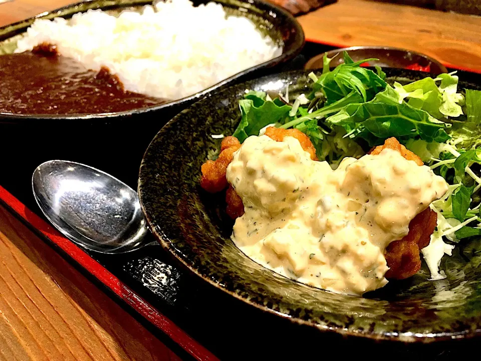 チキン南蛮カレー|Yosuke Orimoさん