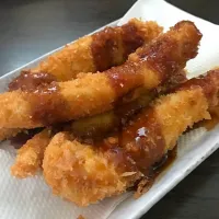 Snapdishの料理写真:ささみカツのグレービーソース