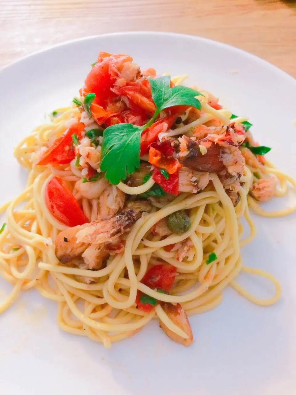 Crab meat pasta|Jessie Shareさん