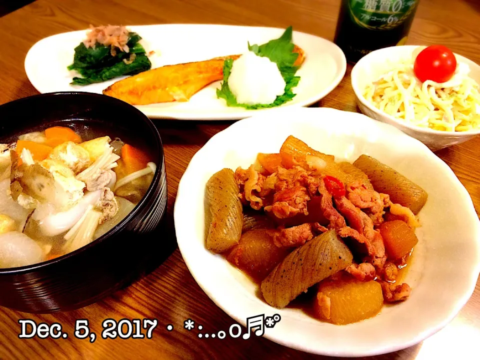 Snapdishの料理写真:2017/12/05晩ごはん♡|いく❤️さん