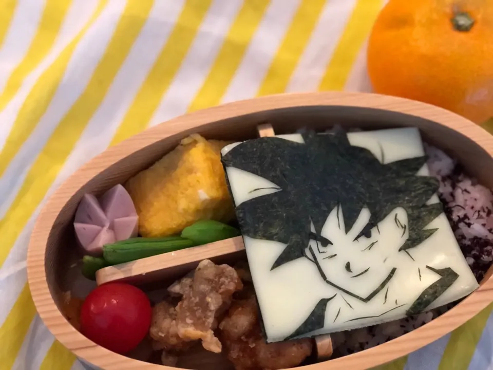 #ユキ弁 
 #ドラゴンボール弁当 
孫悟空|tuyet716さん