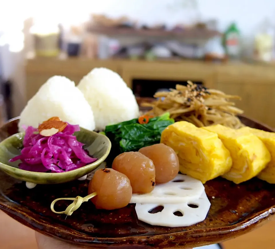 おにぎり和食ワンプレート。|@chieko_tanabe_さん