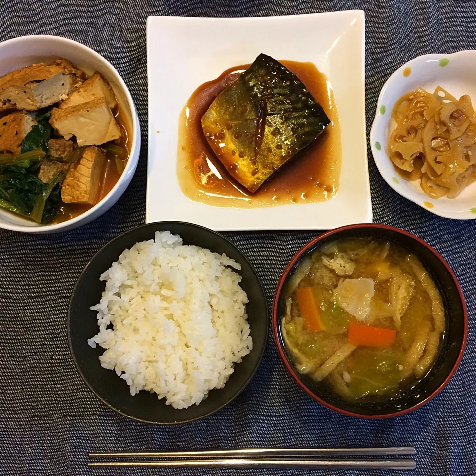 鯖の味噌煮♡2017/12/06|ちび太さん