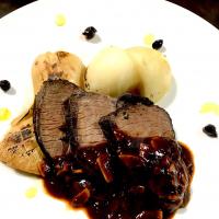 鹿肉の真空調理