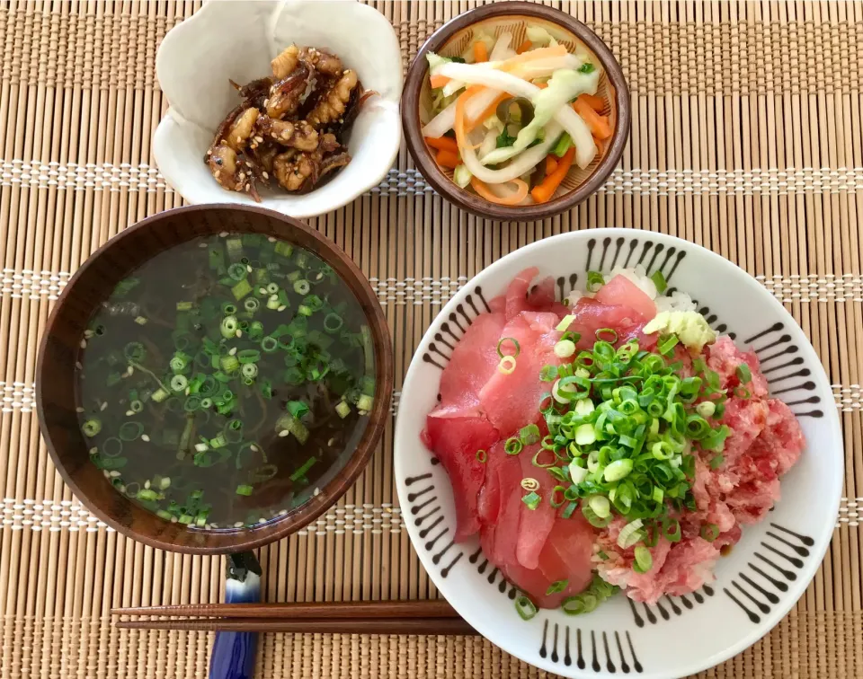 今日のお昼は、マグロ丼。|sono.kさん