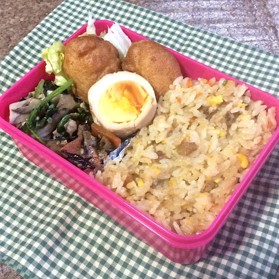 パラしと炒飯弁当🍙|夢ーテルさん