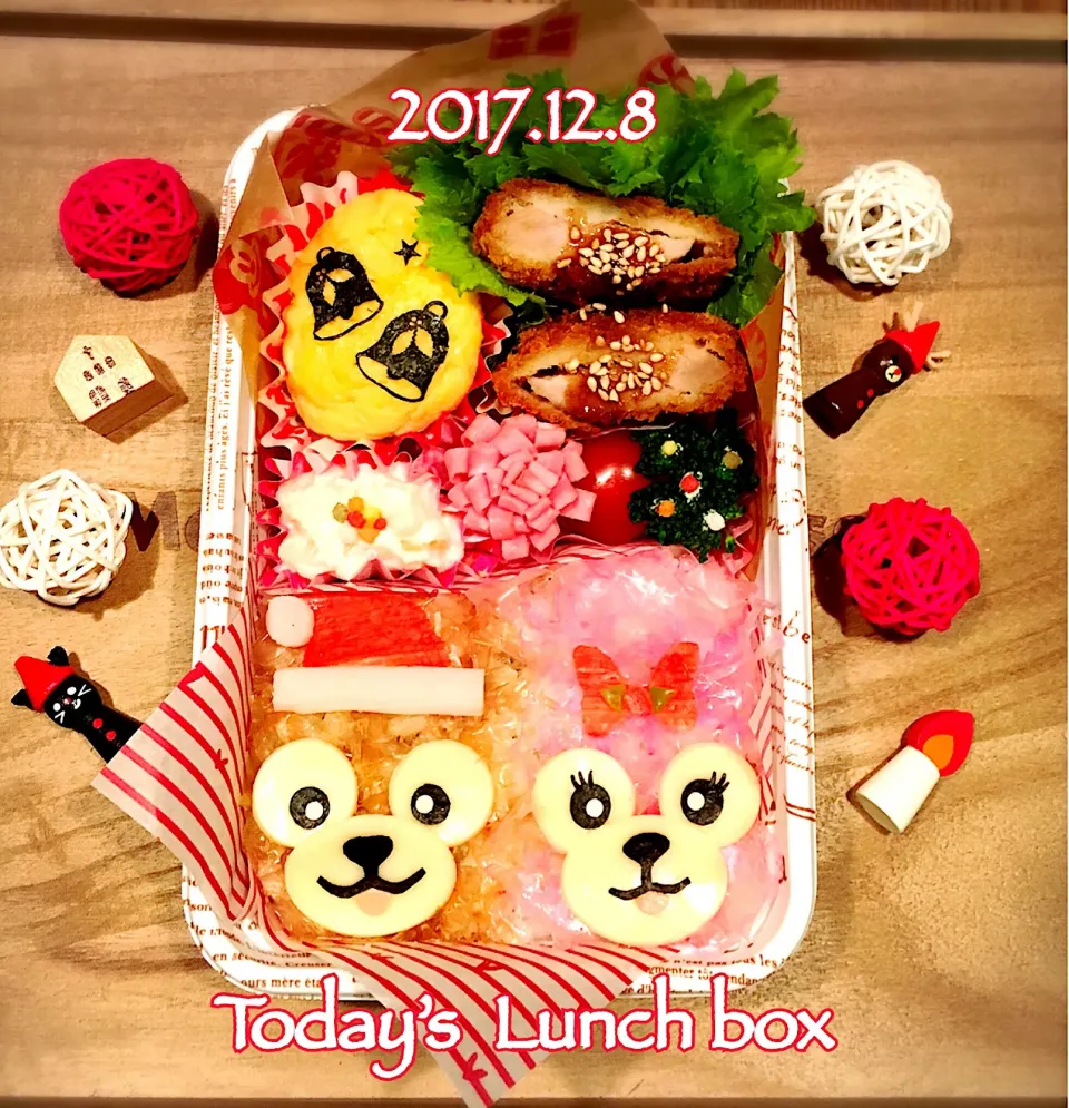 本日のOL弁🍱😋
今日は、クリスマスのダッフィーとシェリーメイ🎅🎄💖
ฅʕ •ﻌ• ʔฅ❤ฅʕ •ﻌ• ʔฅ🎀|あさちゃん☆さん