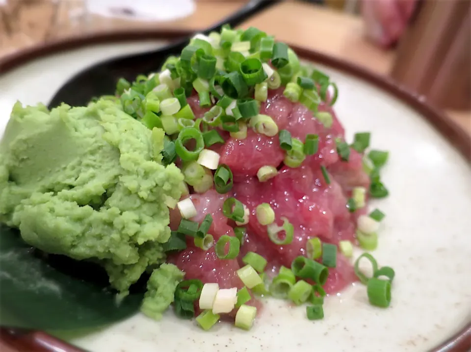 Snapdishの料理写真:ネギトロ@小川町|Mickeeさん