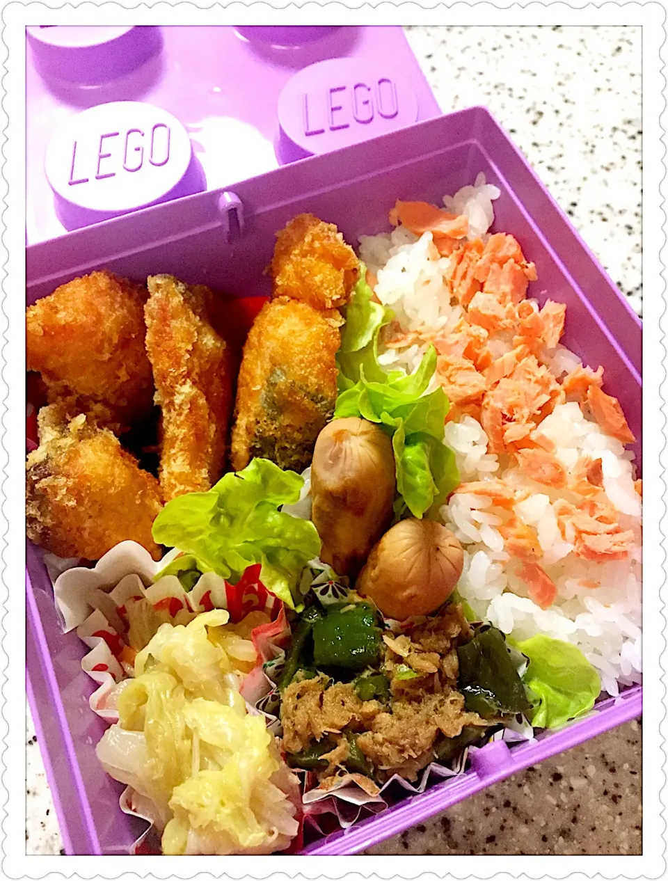 Snapdishの料理写真:今日の娘っちの お弁当|えみちさん