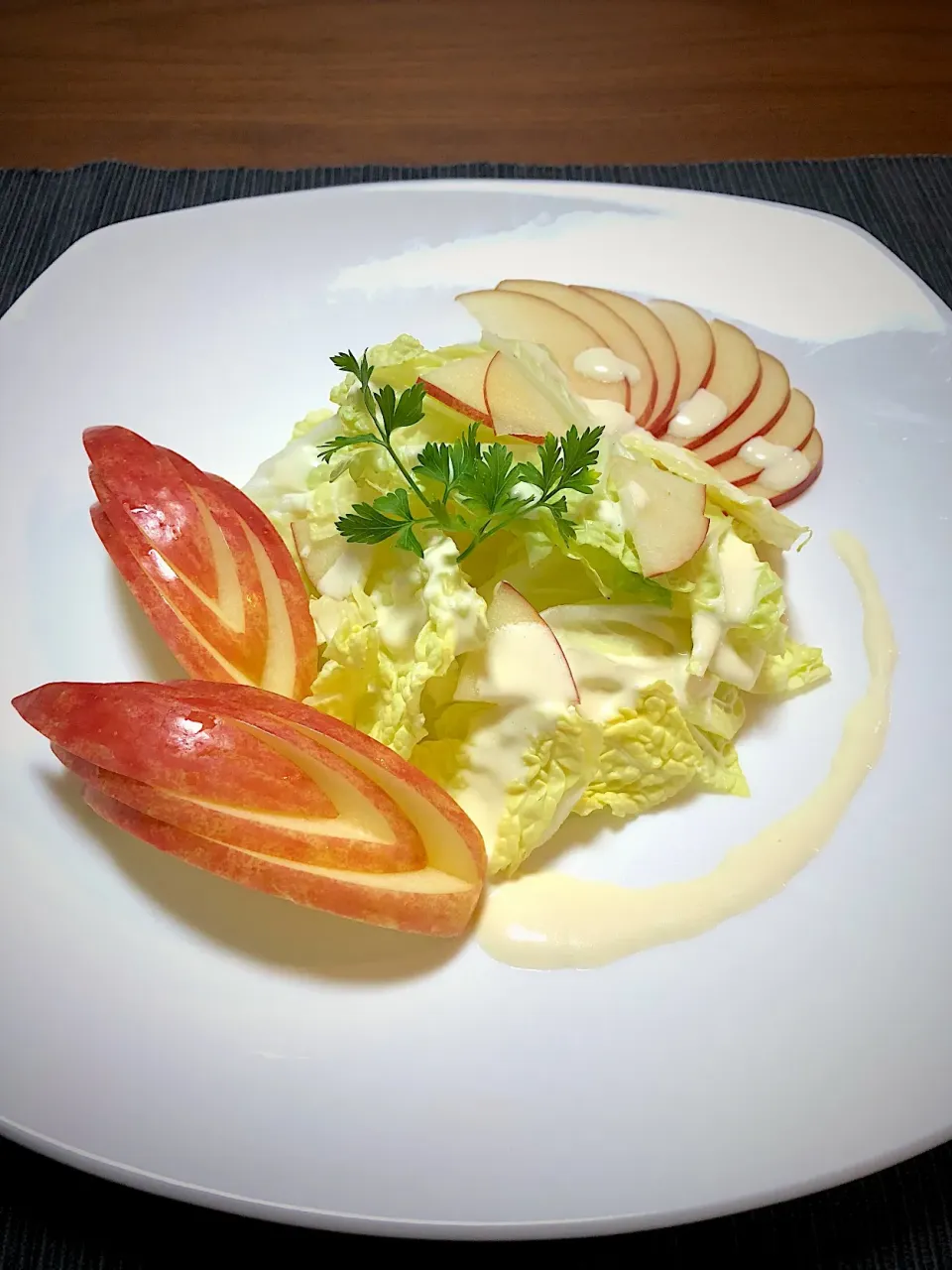 Snapdishの料理写真:桜央里さんの料理 白菜とグレープフルーツのサラダ🥗✨🍎ver.|Norikoさん