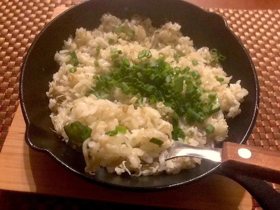 Snapdishの料理写真:Riso aglio, olio con Bianchetti🍚しらすのｱｰﾘｵｵｰﾘｵ ﾗｲｽ|🌈Ami🍻さん