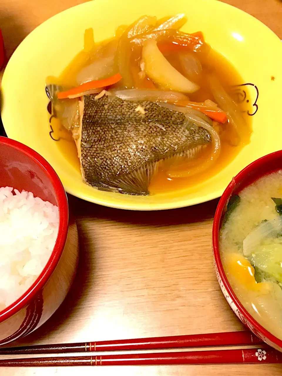 カレイの煮付け定食|まみみさん