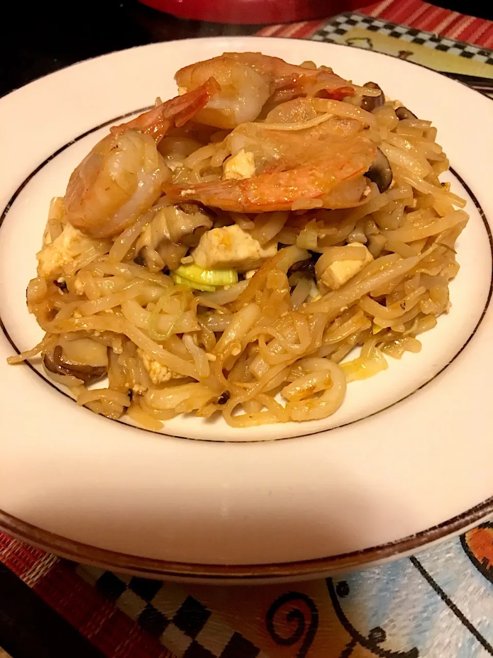 Homemade Shrimp Pad Thai  #padthai|🌺IAnneさん