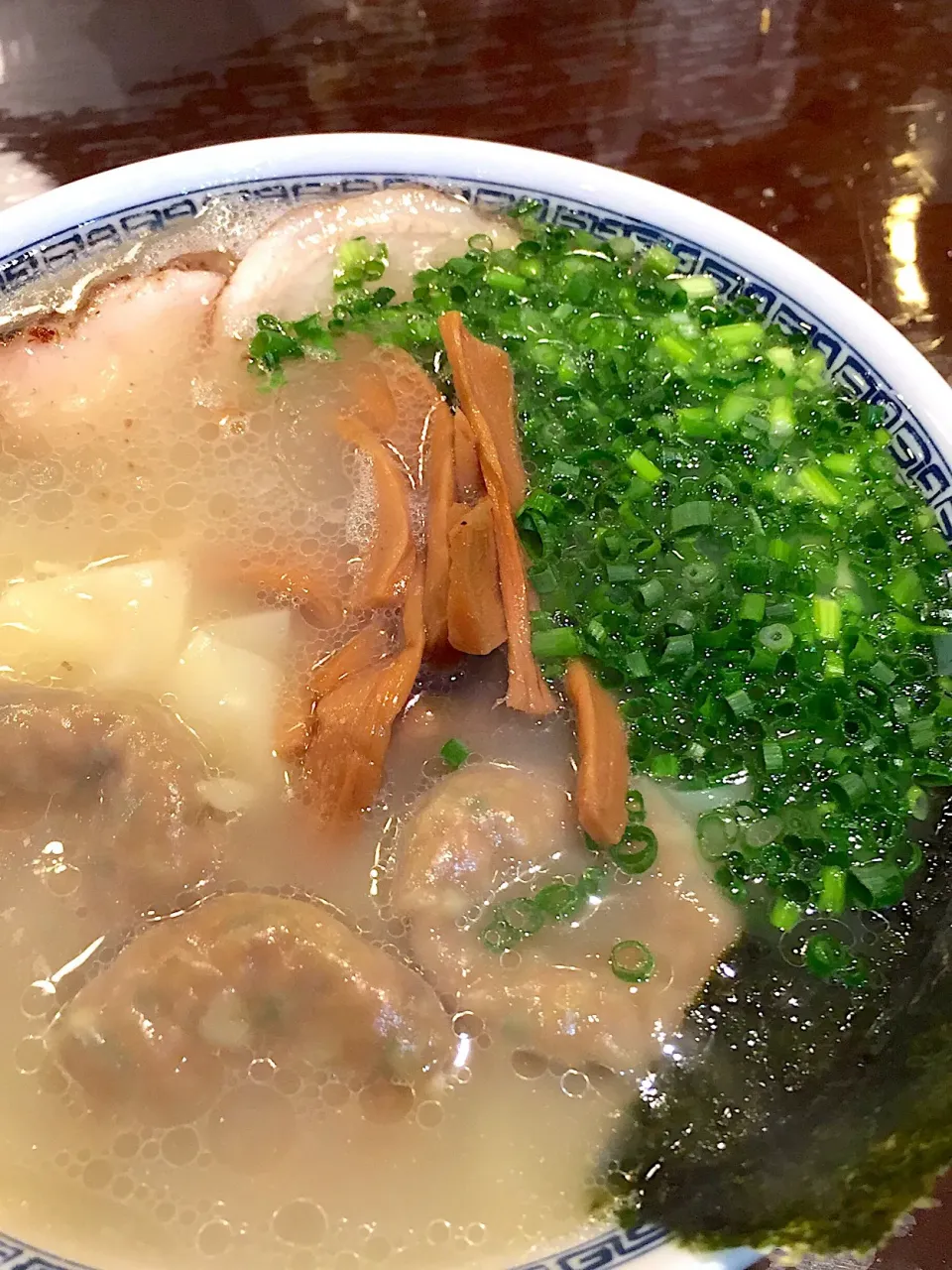 Snapdishの料理写真:雲呑麺 塩味|ゆかりすさん