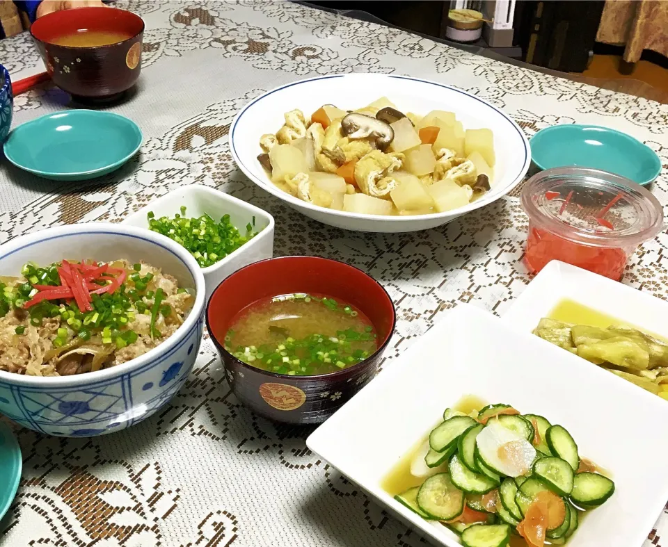 今夜はチャチャっと牛丼|ヨシヨシさん