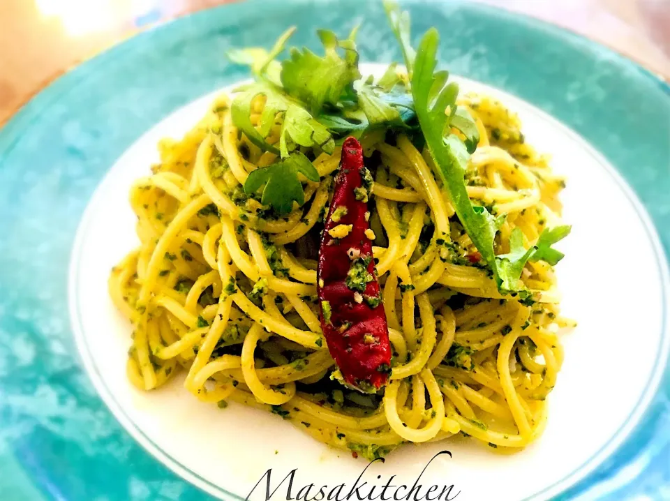 arland chrysanthemum genovese pasta|Masakiさん