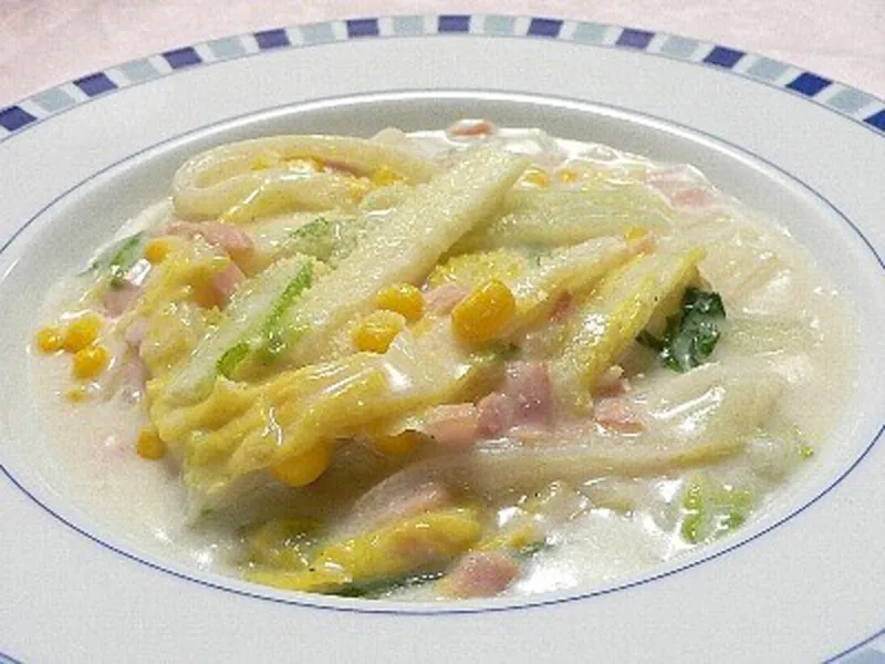 フライパンで作る、白菜の簡単クリーム煮 #AllAbout|All About 料理レシピさん