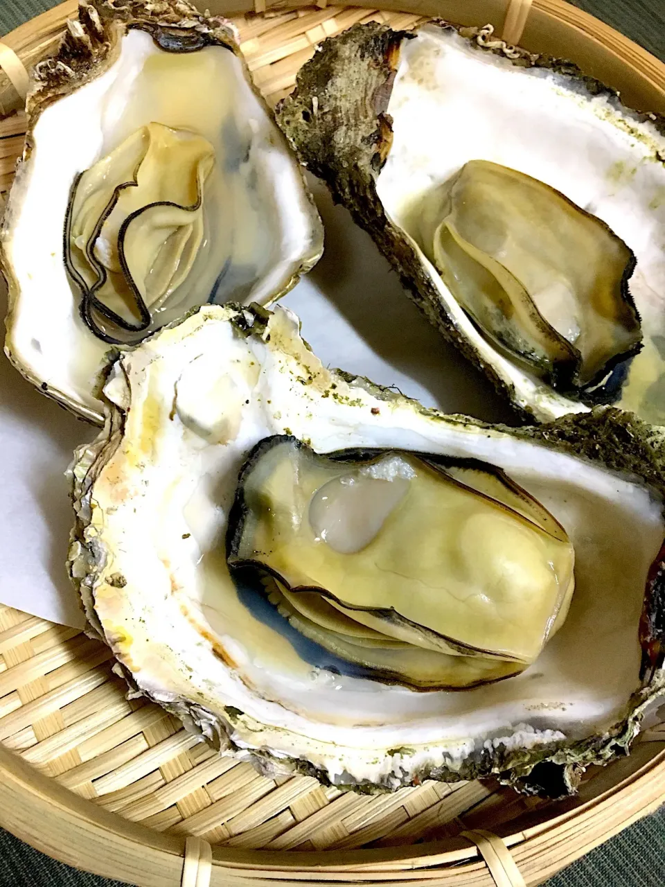 蒸し牡蠣最高^ ^|チョコらんさん