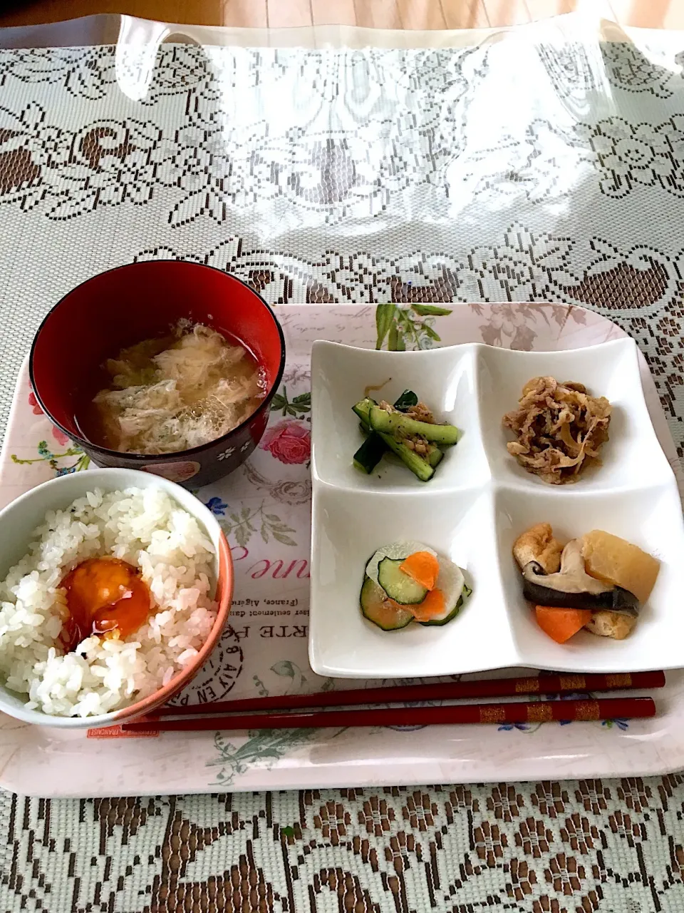 Snapdishの料理写真:ばあちゃんの昼ごはん 3|ヨシヨシさん