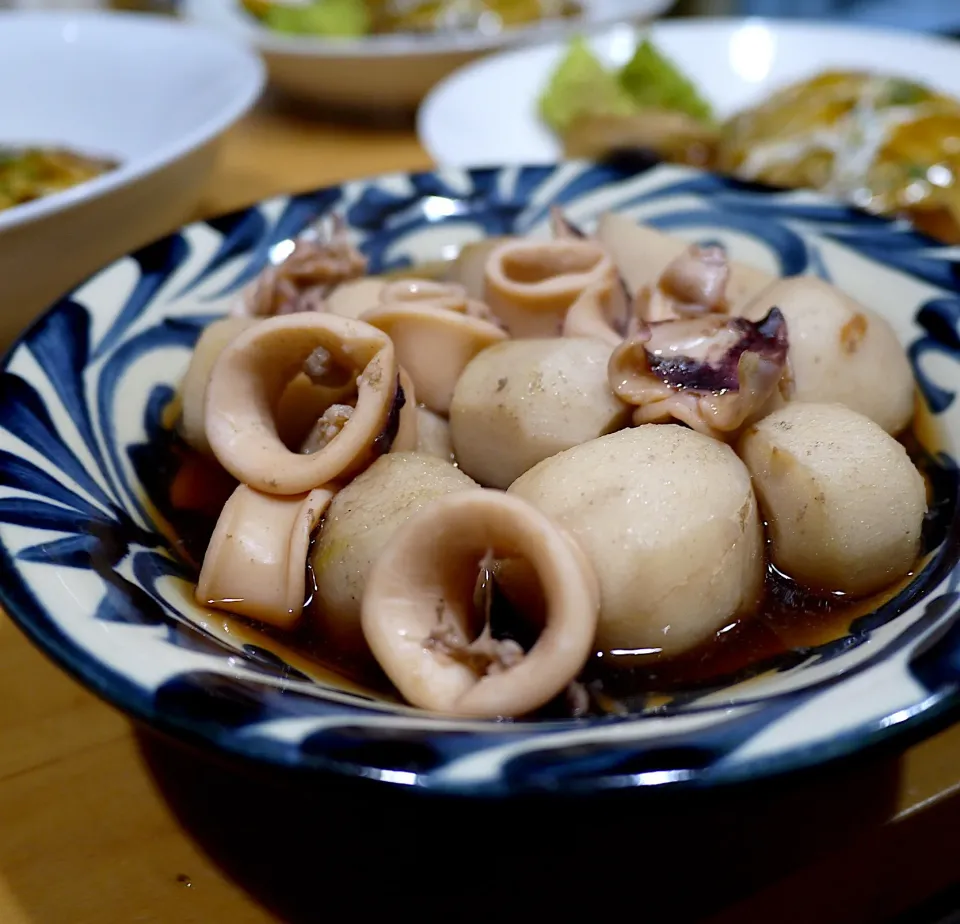 イカと里芋の煮物|沖縄「ピロピロ」ライフさん