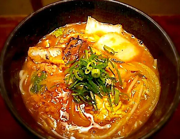 鯖缶と白菜の出汁カレー温めん|半田手延べそうめんの店 阿波や壱兆さん