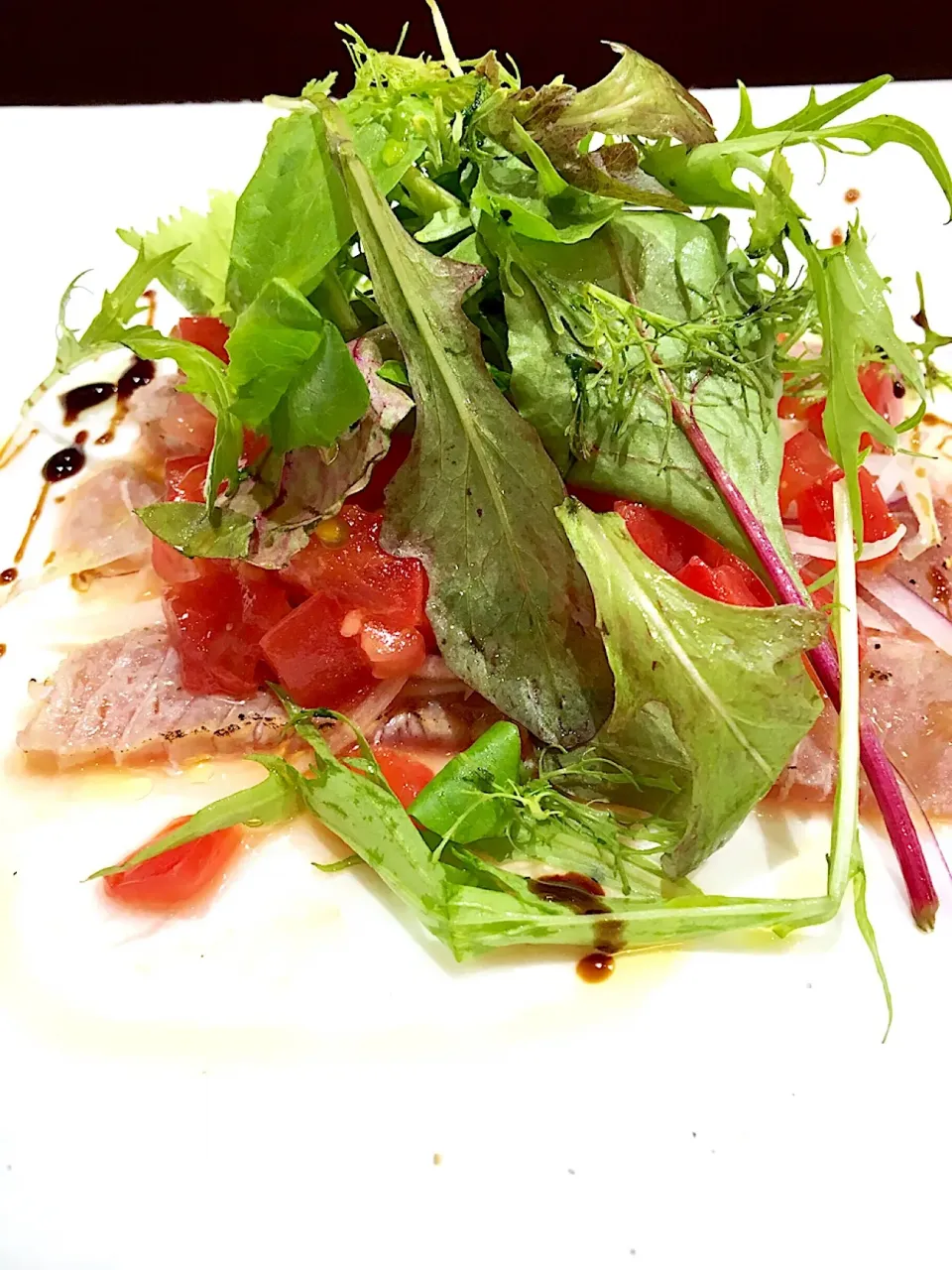 Seared Tuna Carpaccio|gonbenさん