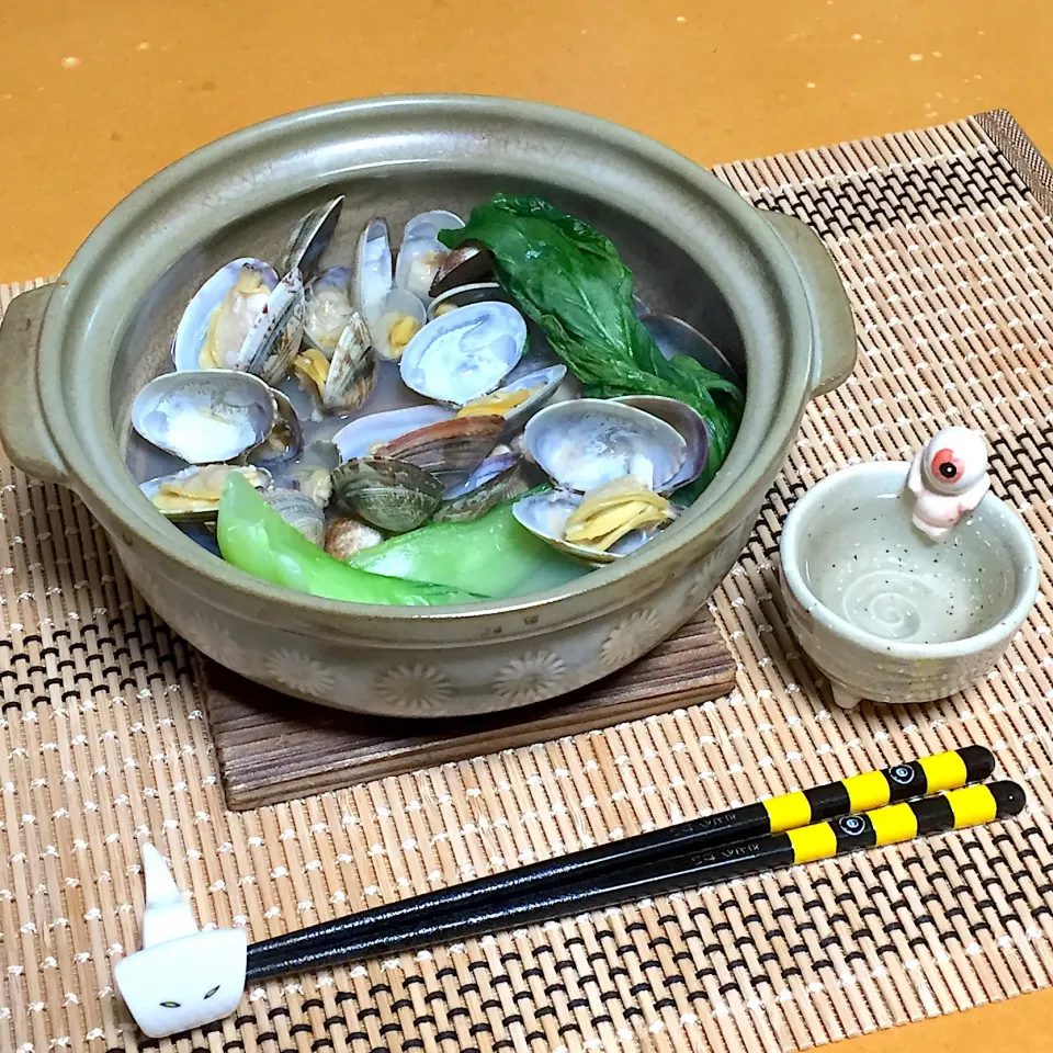 アサリの酒蒸し!  (^-^)|Kei Satoさん